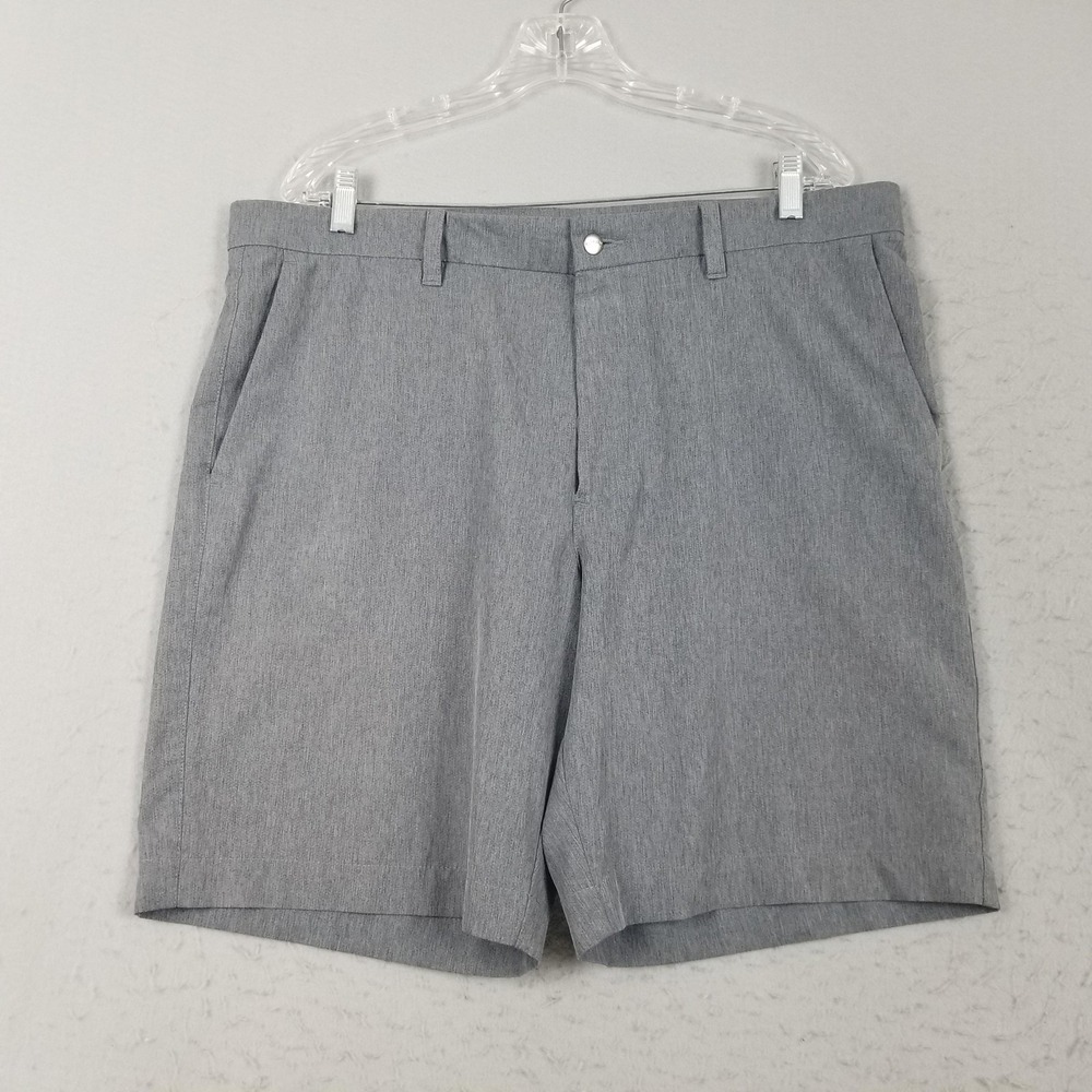 Callaway Shorts Mens 38 Gray Golf Performance‎ Stretch Microfiber 10 Inseam Tech